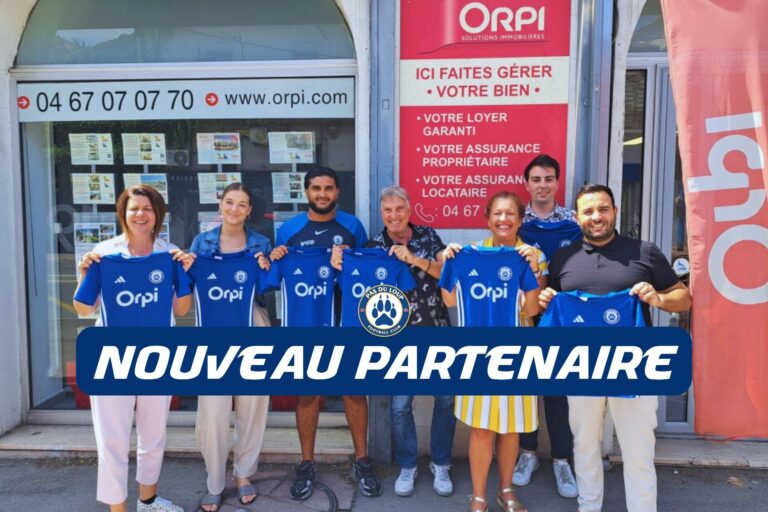 Un nouveau partenaire pour la saison 2024-2025 : Orpi Lepic Immobilier s’engage à nos côtés