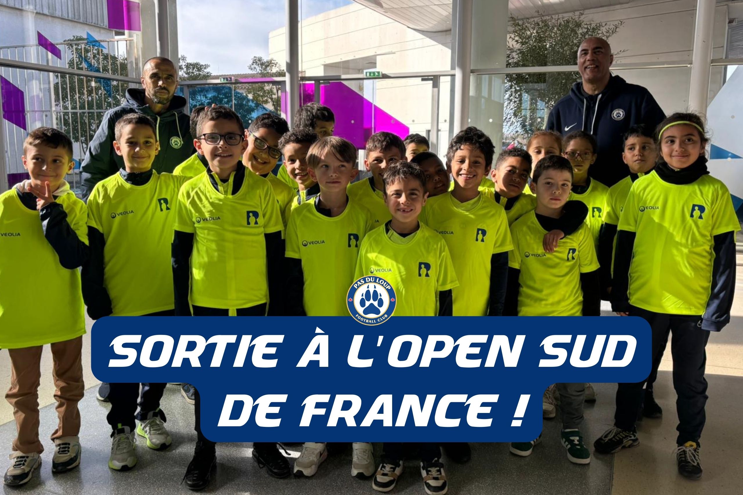 Sortie à l’Open Sud de France : un après-midi magique pour nos jeunes Montpellier